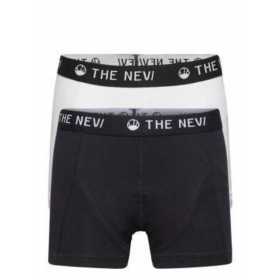 2-Pack Organic Boxers Noos *Villkorat Erbjudande Night & Underwear Underwear Underpants Svart The New