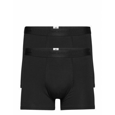 Maple 2-Pack Underwear - Gots/Vegan Boxerkalsonger Black Knowledge Cotton Apparel