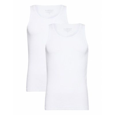 2-Pack Tank Ribbed Tops T-shirts Sleeveless Vit Bread & Boxers