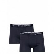 2-Pack Underwear - Gots/Vegan *Villkorat Erbjudande Boxerkalsonger Marinblå Knowledge Cotton Apparel