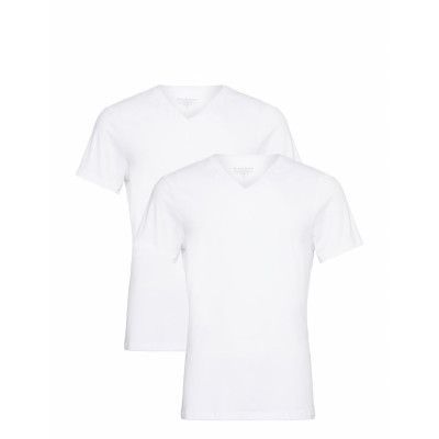 Bread & Boxers 2-Pack V-Neck Vit