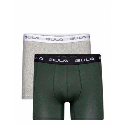 Bula 2 Pk Bula Boxers Grå