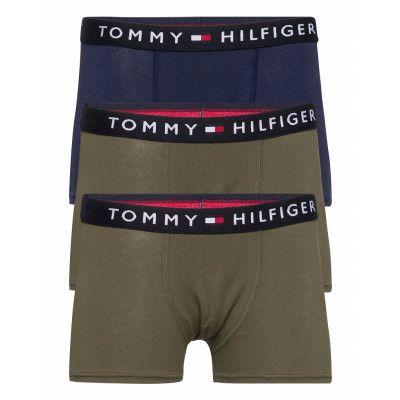 2P Trunk Night & Underwear Underwear Underpants Grön Tommy Hilfiger