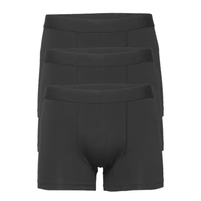 3-Pack Boxer Brief *Villkorat Erbjudande Boxerkalsonger Svart Bread & Boxers