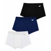 Happy Socks 3-Pack Solid Trunk, Black/Marine/White