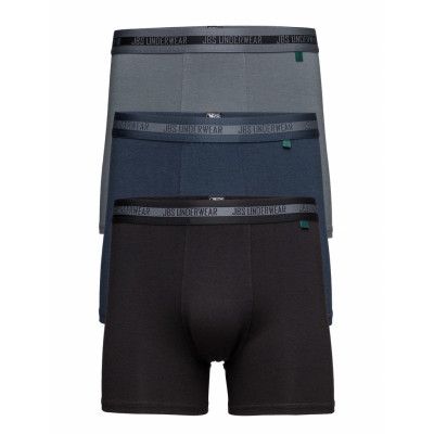 3-Pack Tights Bamboo Boxerkalsonger Blå JBS