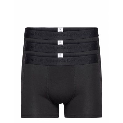 Knowledge Cotton Apparel 3-Pack Underwear - Gots/Vegan Svart