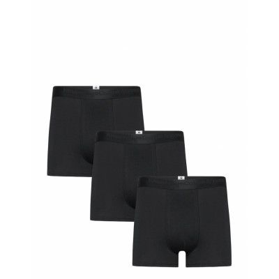 Knowledge Cotton Apparel 3 Pack Underwear - Gots/Vegan Svart