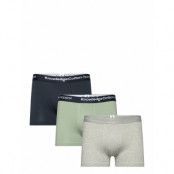 3-Pack Underwear - Gots/Vegan *Villkorat Erbjudande Boxerkalsonger Grå Knowledge Cotton Apparel