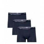 3-Pack Underwear - Gots/Vegan Boxerkalsonger Navy Knowledge Cotton Apparel