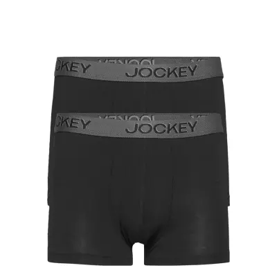 3D-Innovations Short Trunk 2-P Boxerkalsonger Svart Jockey