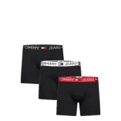 3P Boxer Brief Boxerkalsonger Black Tommy Hilfiger