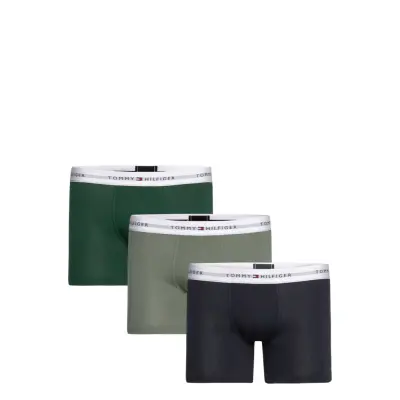 3P Boxer Brief Boxerkalsonger Blue Tommy Hilfiger
