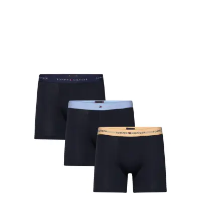 3P Boxer Brief Wb *Villkorat Erbjudande Boxerkalsonger Marinblå Tommy Hilfiger
