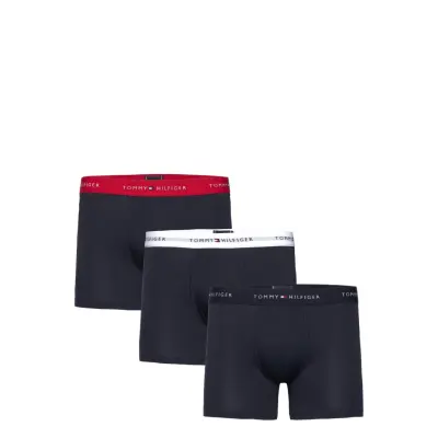 Tommy Hilfiger 3P Boxer Brief Wb Marinblå