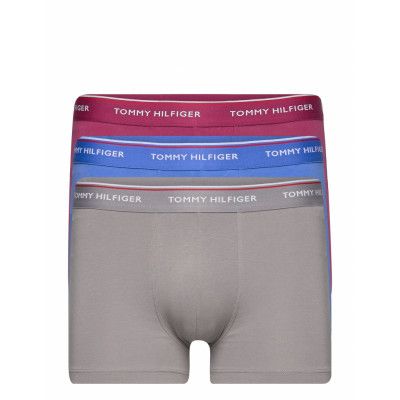 3P Dtm Trunk Boxerkalsonger Grå Tommy Hilfiger