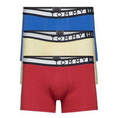 3P Trunk Boxerkalsonger Röd Tommy Hilfiger