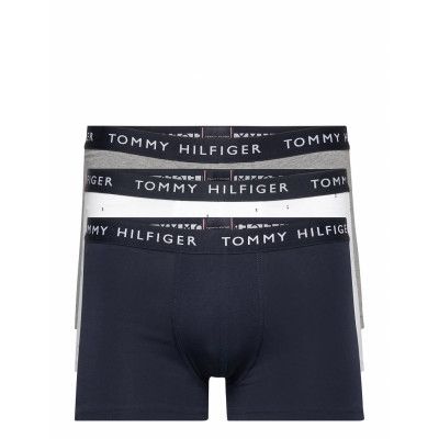 3P Trunk Print Boxerkalsonger Blå Tommy Hilfiger