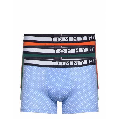 3P Trunk Print Boxerkalsonger Orange Tommy Hilfiger