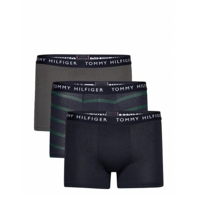 3P Trunk Print Boxerkalsonger Svart Tommy Hilfiger