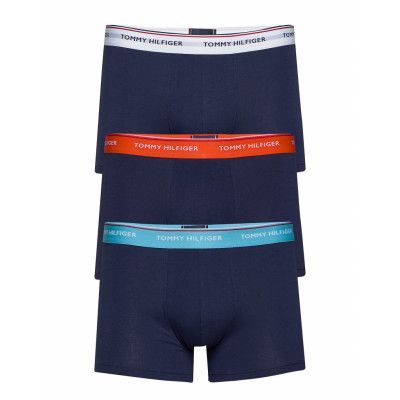 3P Wb Trunk *Villkorat Erbjudande Boxerkalsonger Blå Tommy Hilfiger