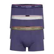 3P Wb Trunk *Villkorat Erbjudande Boxerkalsonger Lila Tommy Hilfiger