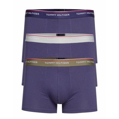 3P Wb Trunk *Villkorat Erbjudande Boxerkalsonger Lila Tommy Hilfiger