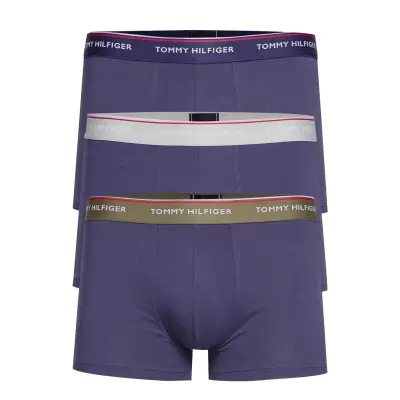 3P Wb Trunk *Villkorat Erbjudande Boxerkalsonger Lila Tommy Hilfiger