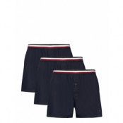 3P Woven Boxer *Villkorat Erbjudande Underwear Boxer Shorts Blå Tommy Hilfiger