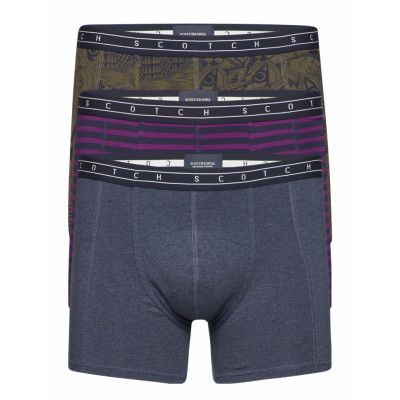 3pack Boxershorts Boxerkalsonger Blå Scotch & Soda