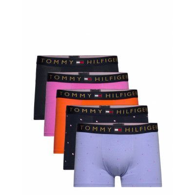 5P Trunk Print Boxerkalsonger Marinblå Tommy Hilfiger