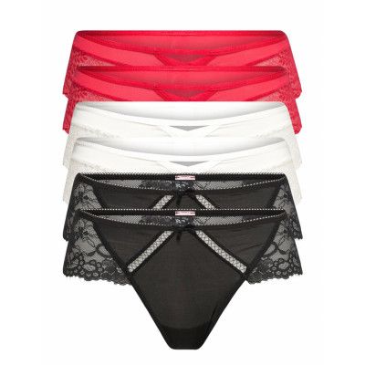 6-Pack Lola Boxerstring Lingerie Panties Brazilian Panties Svart Hunkemöller