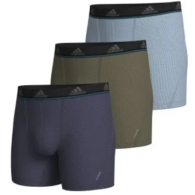 adidas 3-pack Active Micro Flex Vented Trunks