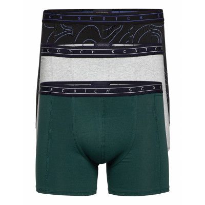 Amsterdams Blauw Men Boxerkalsonger Grön Scotch & Soda