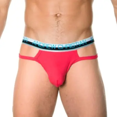 Andrew Christian Almost Naked Smooth Vibe Spider T * Fri Frakt *