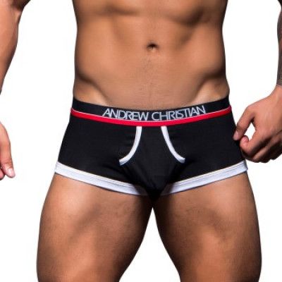Andrew Christian Almost Naked Tagless Retro Boxer * Fri Frakt *