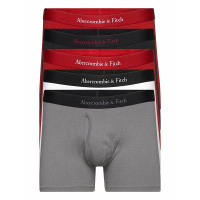 Anf Mens Underwear Boxerkalsonger Röd Abercrombie & Fitch