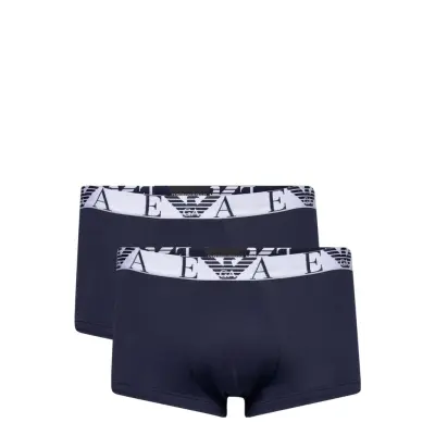 2-Pack Trunk Boxerkalsonger Navy Emporio Armani