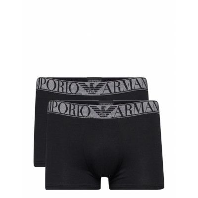 2-Pack Trunk Boxerkalsonger Svart Emporio Armani