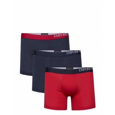 3 Pack Boxer Boxerkalsonger Röd Emporio Armani