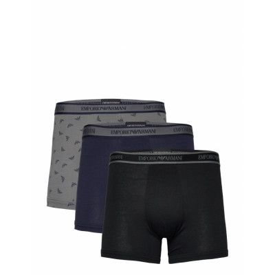3 Pack Boxer Boxerkalsonger Svart Emporio Armani