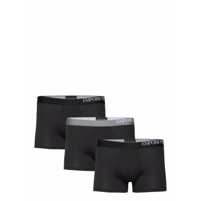 3Pack Trunk Boxerkalsonger Black Emporio Armani