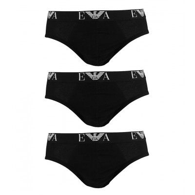 Armani - 3-pack hip brief - Black