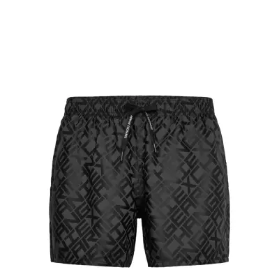 Armani Exchange Boxer Beachwear Svart