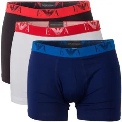 Armani Genuine Cotton Multi Colour 3-pack * Fri Frakt *