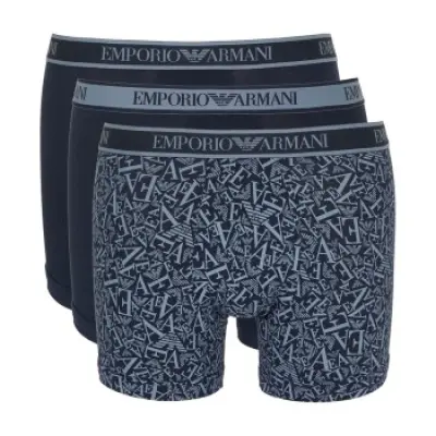 Armani Logo Boxer With Long Leg 3-pack