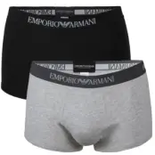 Armani Pure Cotton Trunk 2-pack