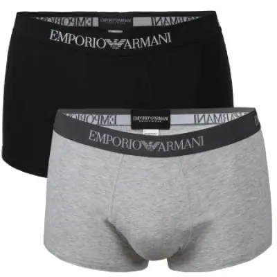 Armani Pure Cotton Trunk 2-pack