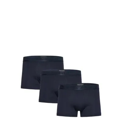 Emporio Armani 3 Pack Bottom Marinblå