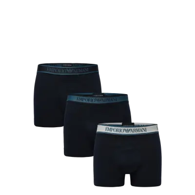 Emporio Armani 3 Pack Bottom - Navy - L